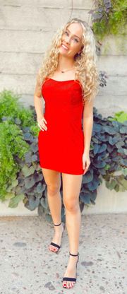 Boutique RED PROM/HOMECOMING DRESS