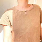 Vintage Merona Silk Blend Tee Shirt