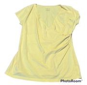 Merona sunny yellow SS T-shirt great basic to add to your wardrobe