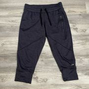 C9 by Champion Duo Dry Heather Dark Gray Women's Cropped Joggers Size Small