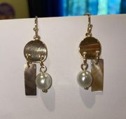 Pearl And Shell Earrings