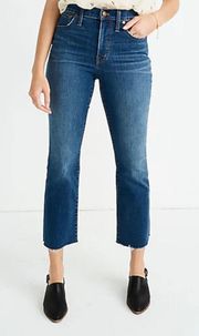 Cali Demi-Boot Jeans Destructed-Hem