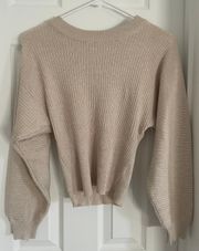 Cropped Sweater