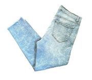 Kensie Jeans Womens 8/29 Blue Denim Low Rise Pants The Effortless Skinny Crop