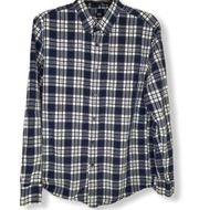 Uniqlo Plaid Cotton Button-Down Shirt