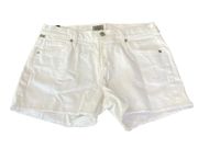 COH CITIZENS OF HUMANITY Ava cut off shorts NEW Optic White Size 27