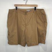 Liz Clairborne Women’s Audra Cotton Cargo shorts size 24W