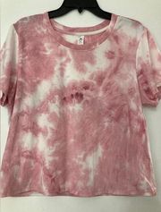 90 degree too crop dye shirt size XL