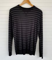 UnionBay Vintage Black Striped Long Sleeve Sweater Size M 