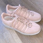 K-Swiss pink suede sneakers mens 9.5 womens 11