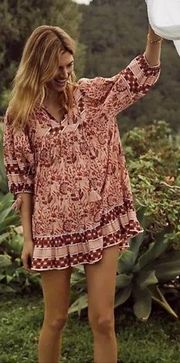 Cleobella x Anthropologie Olivia tunic dress size xs