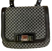 LULU by LULU Guinness  black and white purse