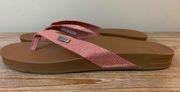 Reef Cushion Bounce Court Sandals Rose Gold SZ 7