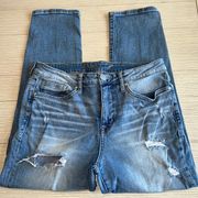 Anthropologie Seven7 Distressed Ankle Length Women's Jeans Size 10