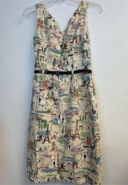 David Meister vintage novelty dress 4