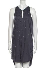 3.1 Phillip Lim Blue Beaded Shift Dress XS/0