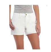 Old navy white chino shorts