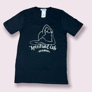 Spiritual-ish 100% Cotton Yoga Graphic T-Shirt | New with Tags