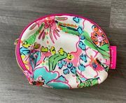 Lilly Pulitzer for Target Small Makeup Pouch Floral Pink Zip