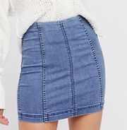 Free People Denim Skirt