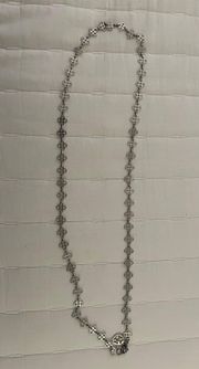 Silver Long Necklace 