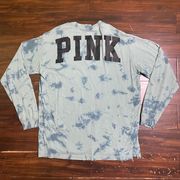 PINK - Victoria's Secret VS PINK Tie-Dye Campus Tee