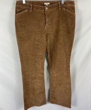 J Jill Stretch Corduroy Wide Leg Pants Size 12P