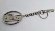 Kathy Van Zeeland Silver Colored Keychain