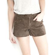 BB DAKOTA | Taupe Genuine Suede Shorts Sz 2