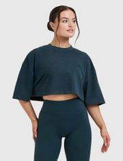 CLASSIC RELAXED CROP LIGHTWEIGHT T-SHIRT - MEDIUM 