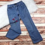 Vintage Y2K no boundaries embroidered jeans low/mid rise