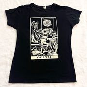 The Death Tarot Card Psychic Occult Metaphysical T-Shirt Size Large