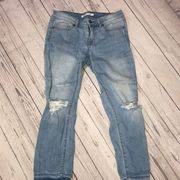 Melrose and market cropped jeans