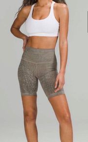 Lululemon Gray Biker Shorts