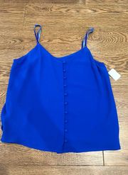 blue small top