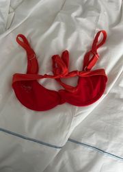 One One Swimwear Red Top