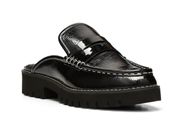 Embry Black Loafer Mules