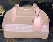 NWT Juicy Couture Cafe Fashionista Rosie Weekender