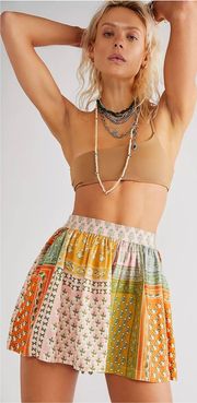 Shorts Rhiannon Patchwork Bohemian Floral Multicolor S