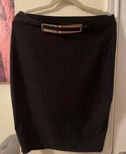 Womens plus size black skirt size XL New
