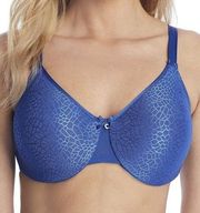 Chantelle C Magnifique Seamless Unlined Minimizer Underwire Bra Size 42DDD Blue