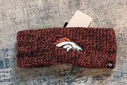 NWT! NFL '47 Denver Broncos Orange Blue Headband