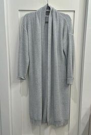 Petal & Pup gray grey Lagos cardigan, size US 2, UK/EU 6, EUC, pockets, waffle