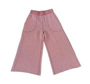 Free People Yes They're That Soft Crop Fleece Pocket Pants Mauve XSmall