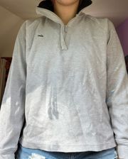 Lactose Quarter Zip Grey