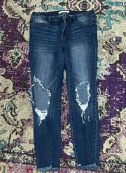 Distressed Jeans, Size 7