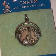 Walt Disney World Silver Plated Vintage Collectible Bracelet Charm