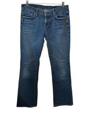 Citizens of Humanity Medium Wash Kelly #001 Stretch Low Waist Bootcut 30 Jeans.