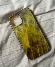 IPhone 13 Green Marble Case