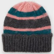 1 NWT Topshop stripe knit beanie